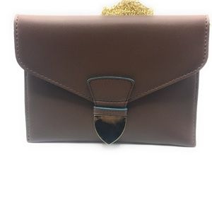 STEVE MADDEN Cross-body Envelope Brown Bag